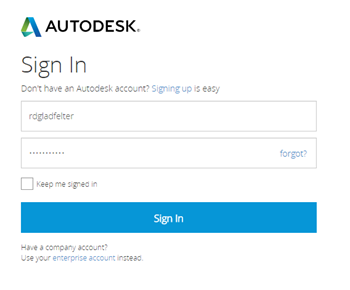 Autodesk Account Login