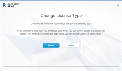change license type